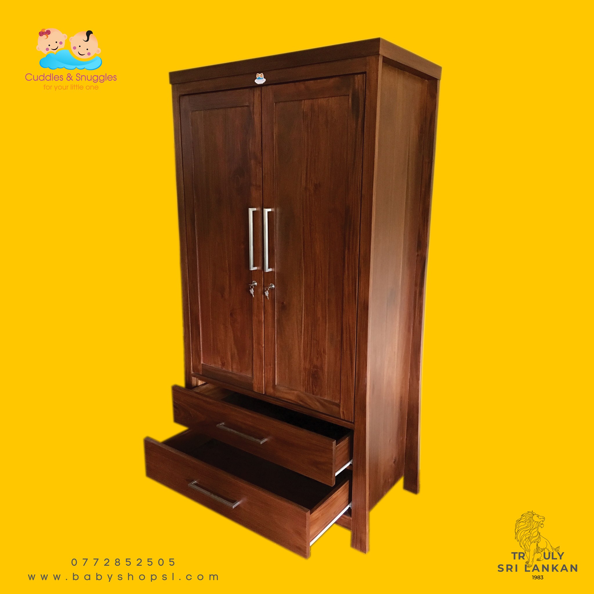 Baby cupboard clearance wooden