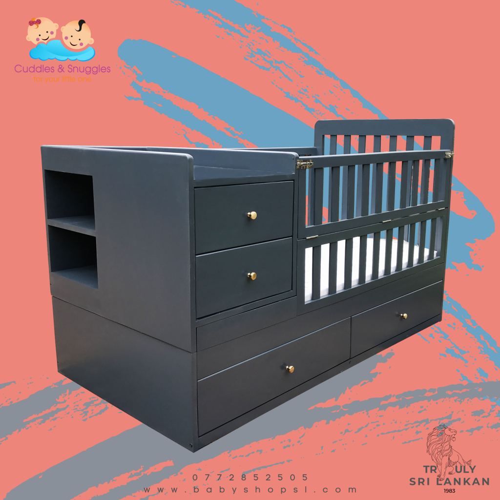 Cuddles & Snuggles Sri Lanka Cot Bed 2 in 1